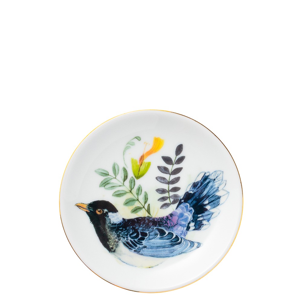 Bijoux Miniplatte - Dekor Blue Bird 11 cm