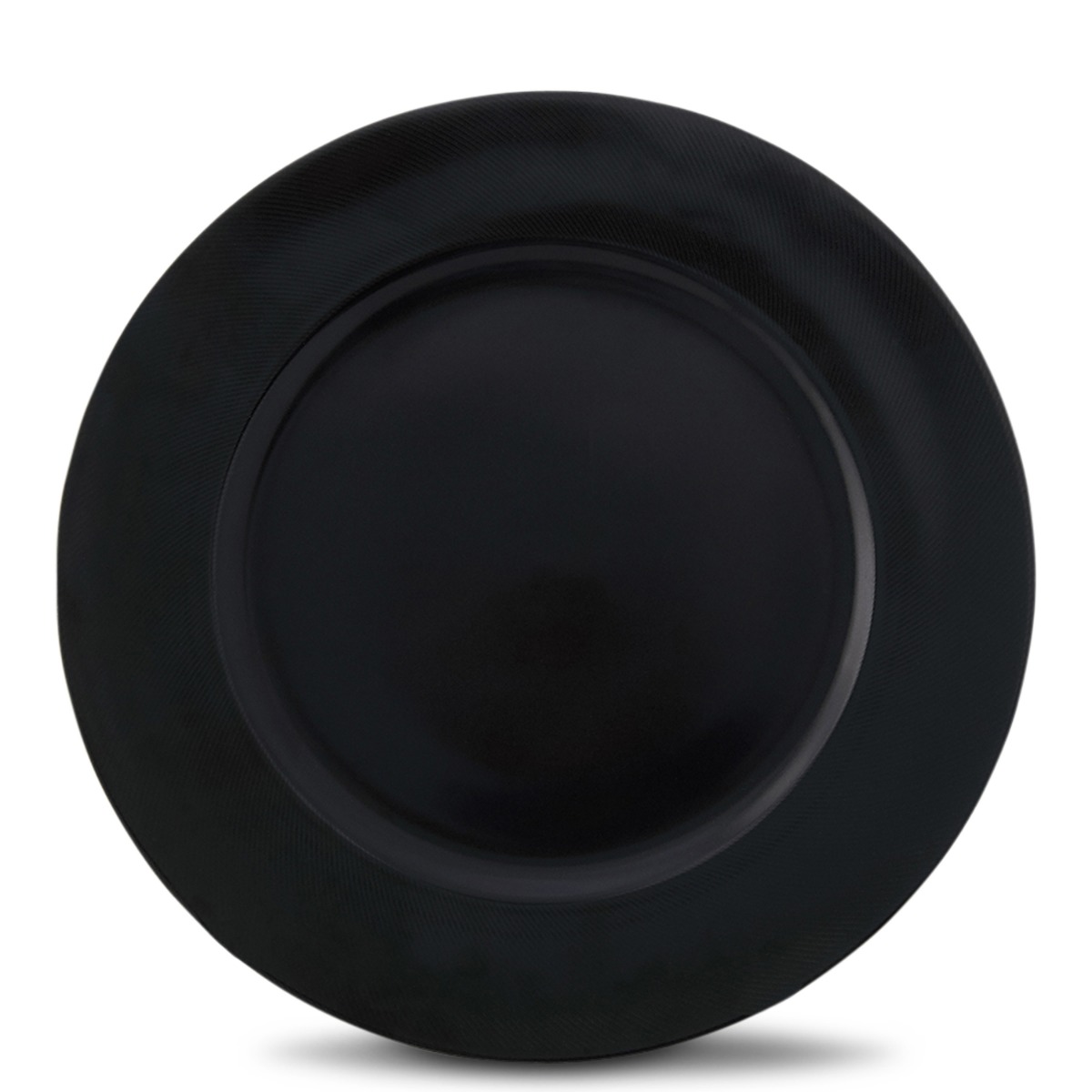 Noir flat tallerken 28 cm Svart