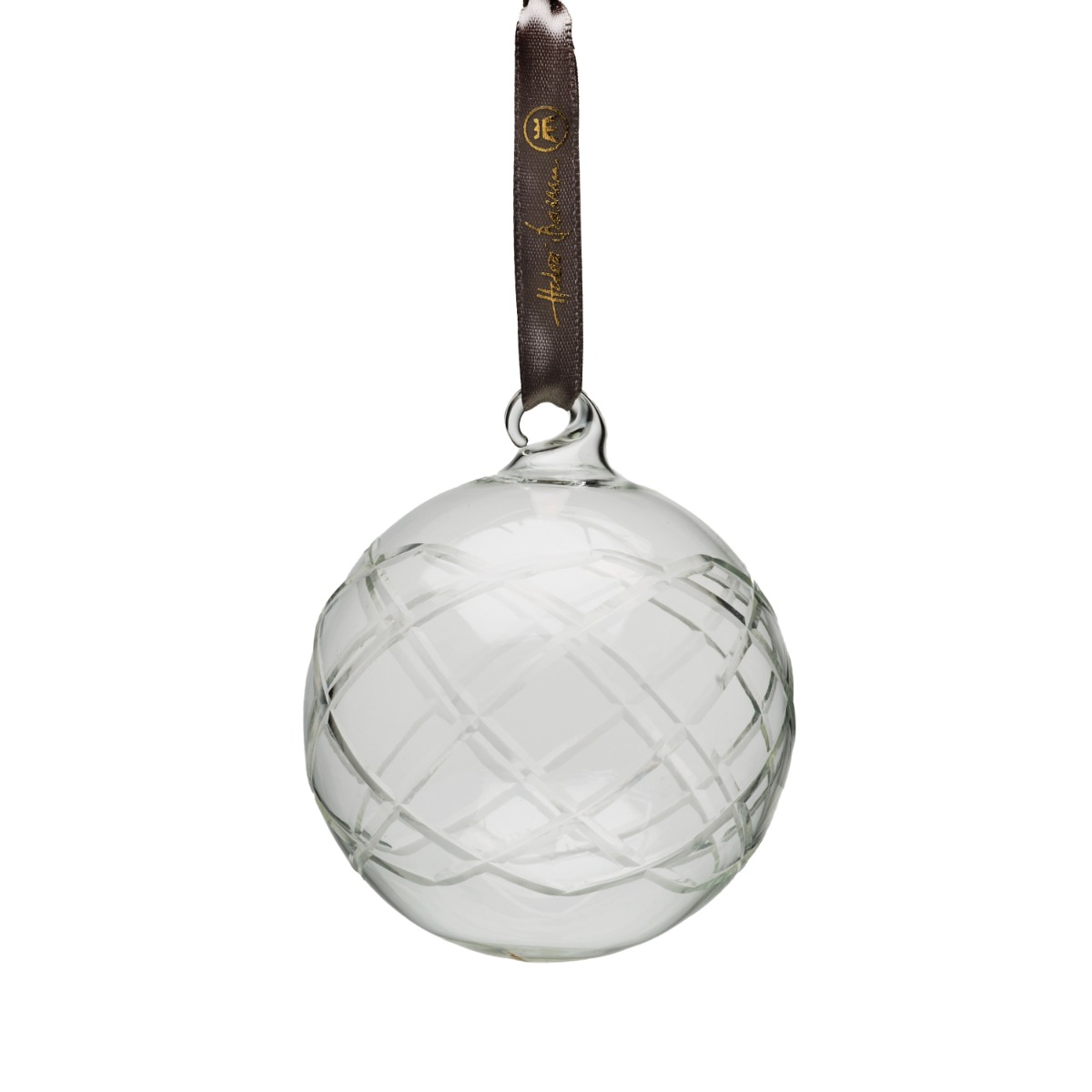 Lux dekorkule klar 8 cm