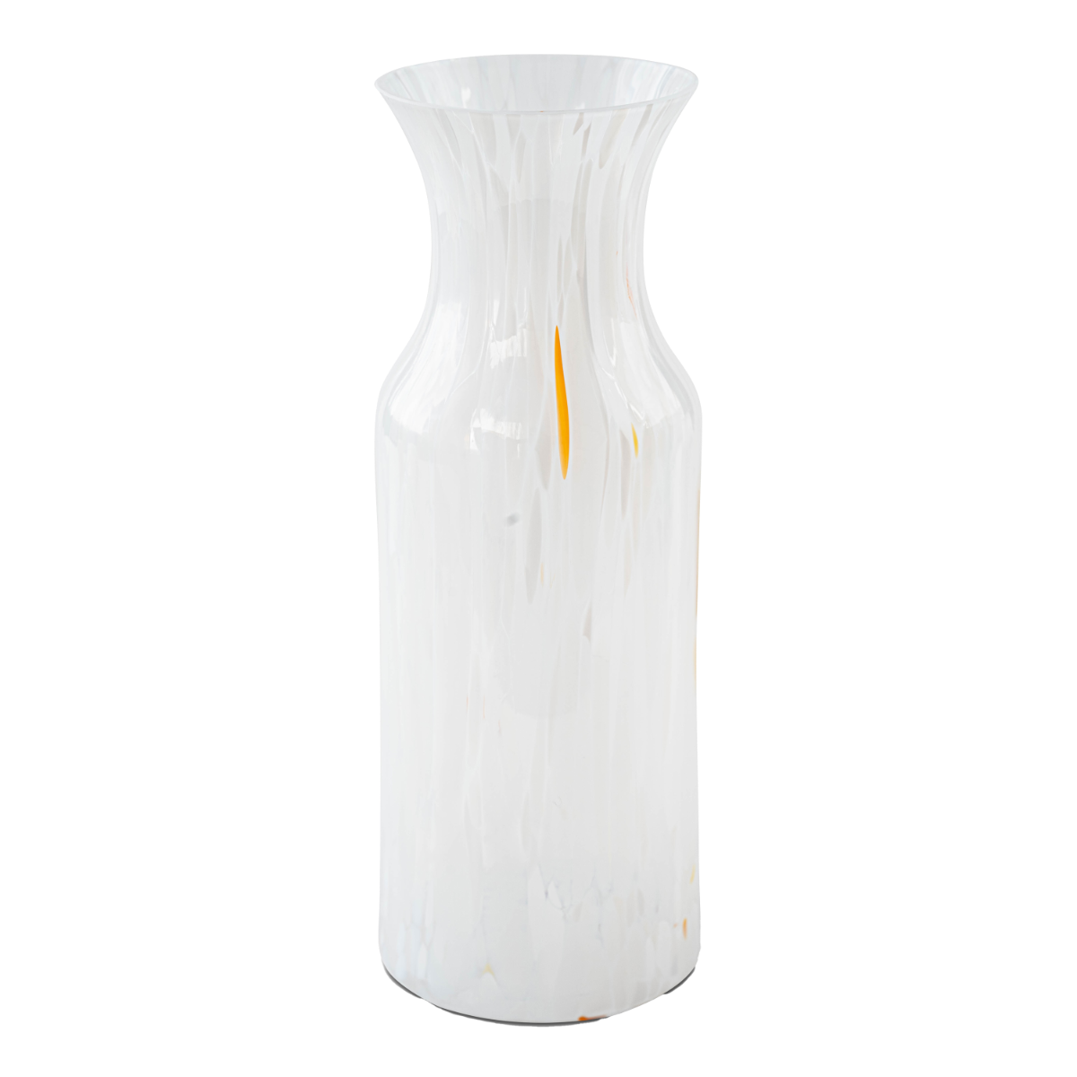 Swirl karaffel/vase hvit multi 1,4 l / 27 cm