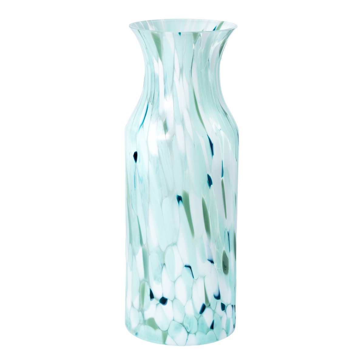 Swirl karaffel/vase turkis