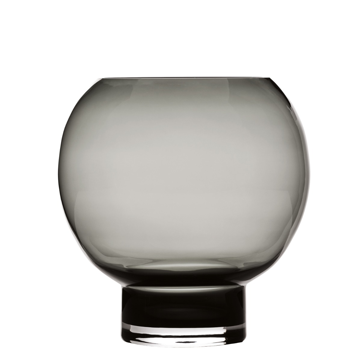 Galaxie - Lykt/vase koksgrå stor 23 cm 