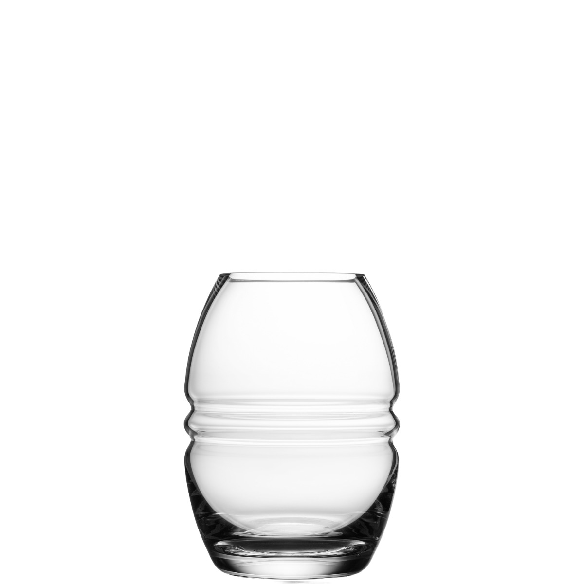 The Barrel vase/lykt liten klar