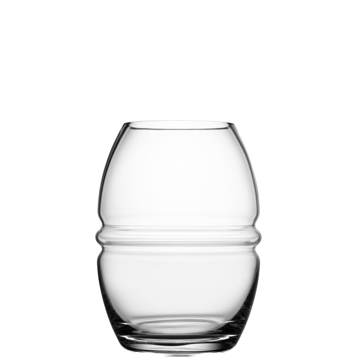 The Barrel vase/lykt medium klar