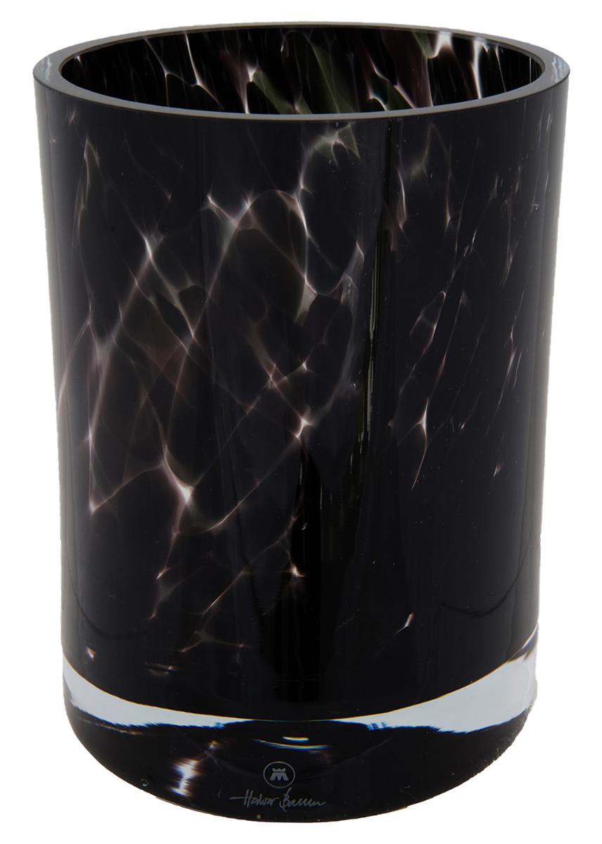 Savanna - Stormlykt/Vase 19 cm Svart