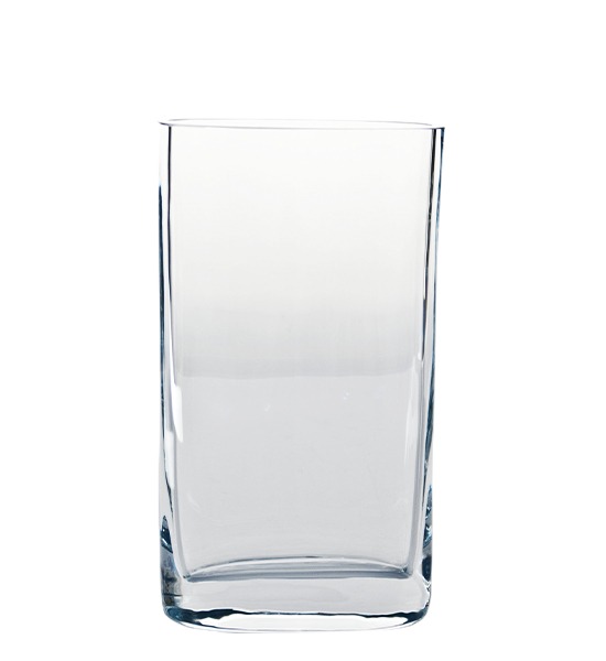 Sjusjøen vase glatt 22 cm Klar