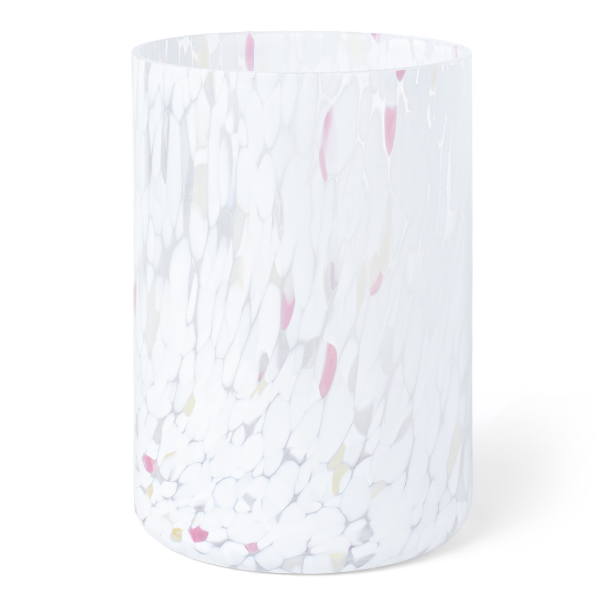 Swirl lykt/vase hvit